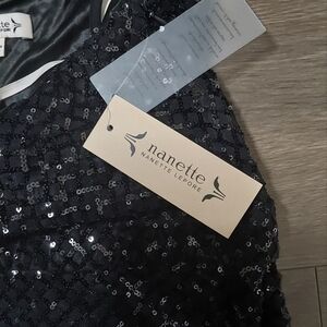 Nanette Lepore black dress new.